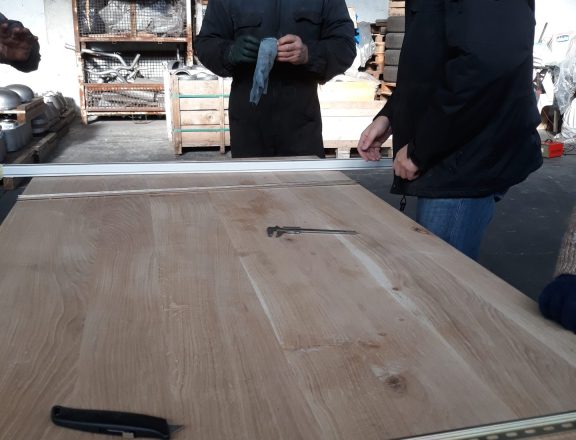 Building our own tables to suit our family home needs