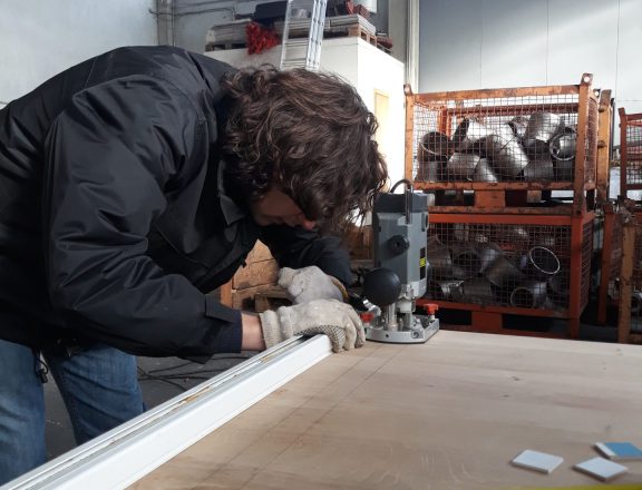 Building our own tables to suit our family home needs