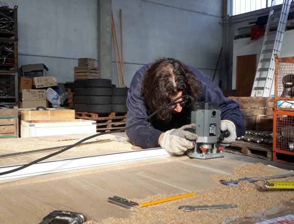 Building our own tables to suit our family home needs
