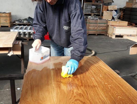 Building our own tables to suit our family home needs