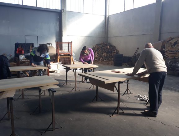 Building our own tables to suit our family home needs