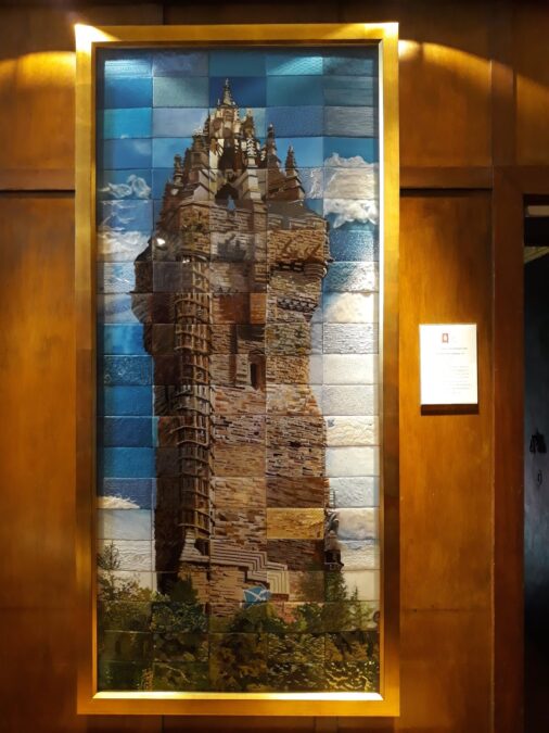 The Wallace Monument Embroidery in Stirling, Scotland