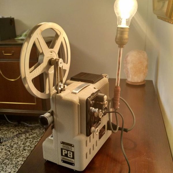 Vintage projector lamp