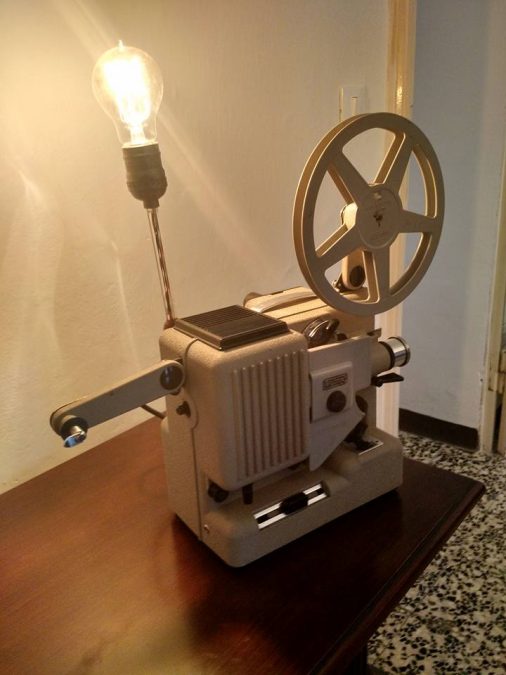 Vintage projector lamp