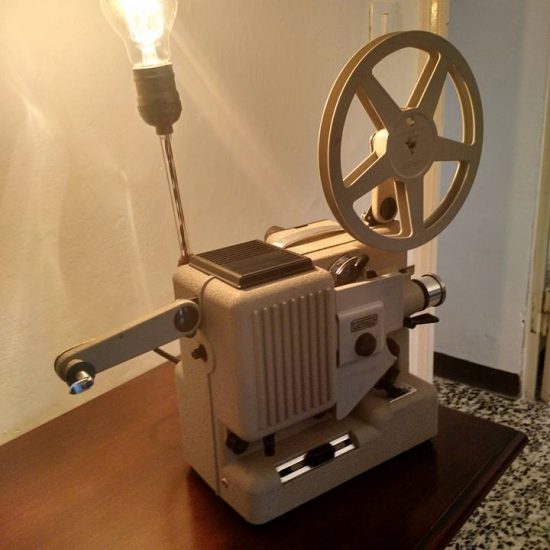 Vintage projector lamp