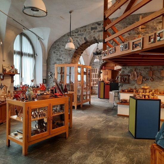 L'Artisana Boutique in Courmayeur, Valle d'Aosta, Italy