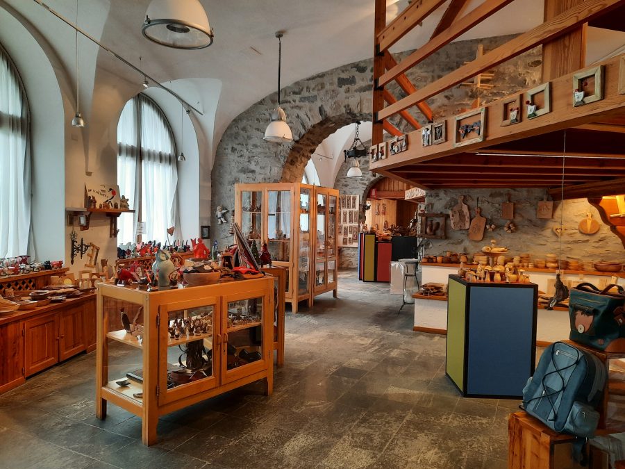 L'Artisana Boutique in Courmayeur, Valle d'Aosta, Italy