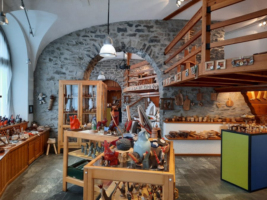 L'Artisana Boutique in Courmayeur, Valle d'Aosta, Italy