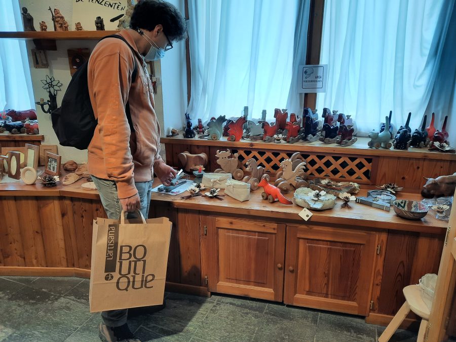 L'Artisana Boutique in Courmayeur, Valle d'Aosta, Italy