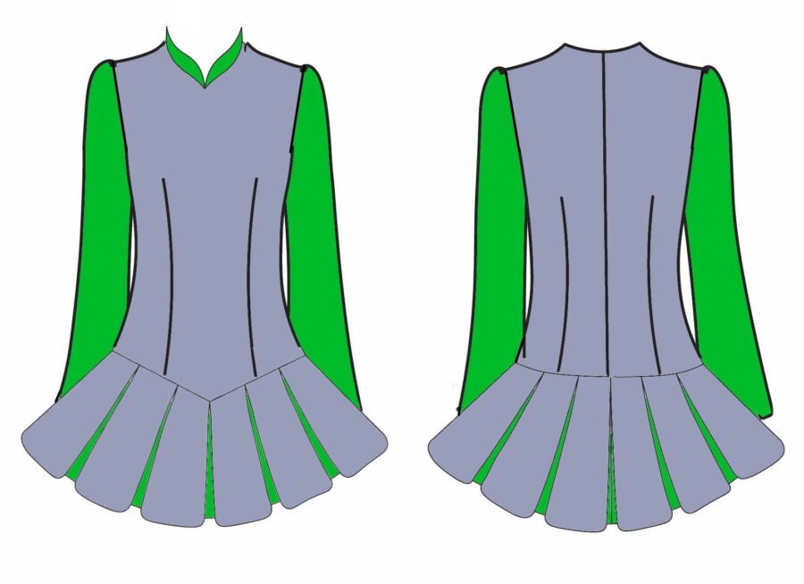 How I made my Irish Dance Solo Dress for under 100 LRCrafts