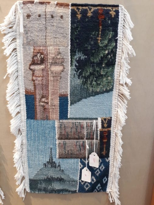 The exhibition at Stirling Castle about the recreation of the unicorn tapestries