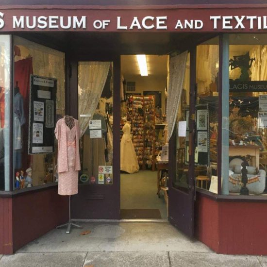 Lacis Museum of Lace and Textiles, Berkley, California: museum and embroidery shop