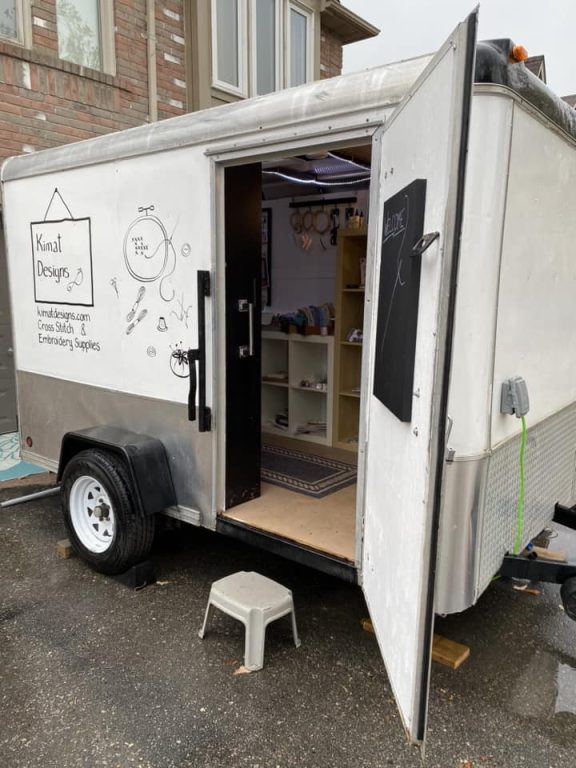 Kimat Designs,Whitby, Ontario: the travelling shop