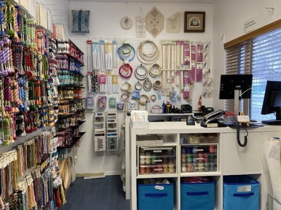 Lizzy B's embroidery and cross stitch shop, Winnipeg,Canada