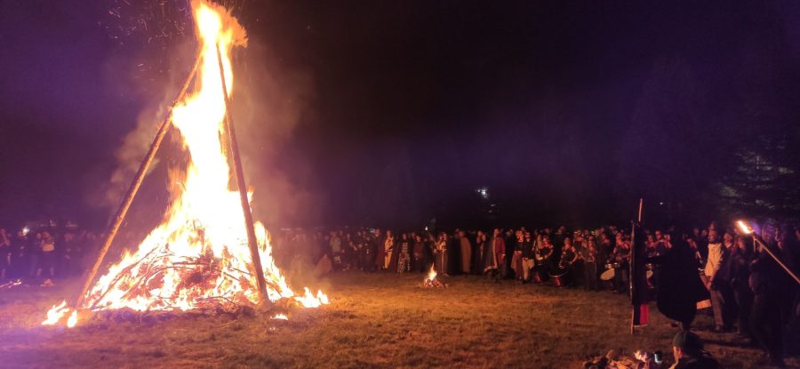 Celtica Valle d'Aosta: the bonfire