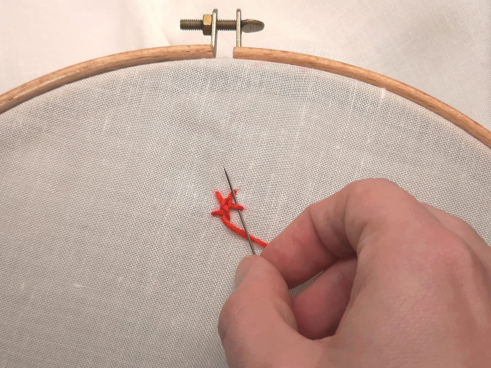 Woven Wheel Embroidery Stitch Tutorial Lrcrafts