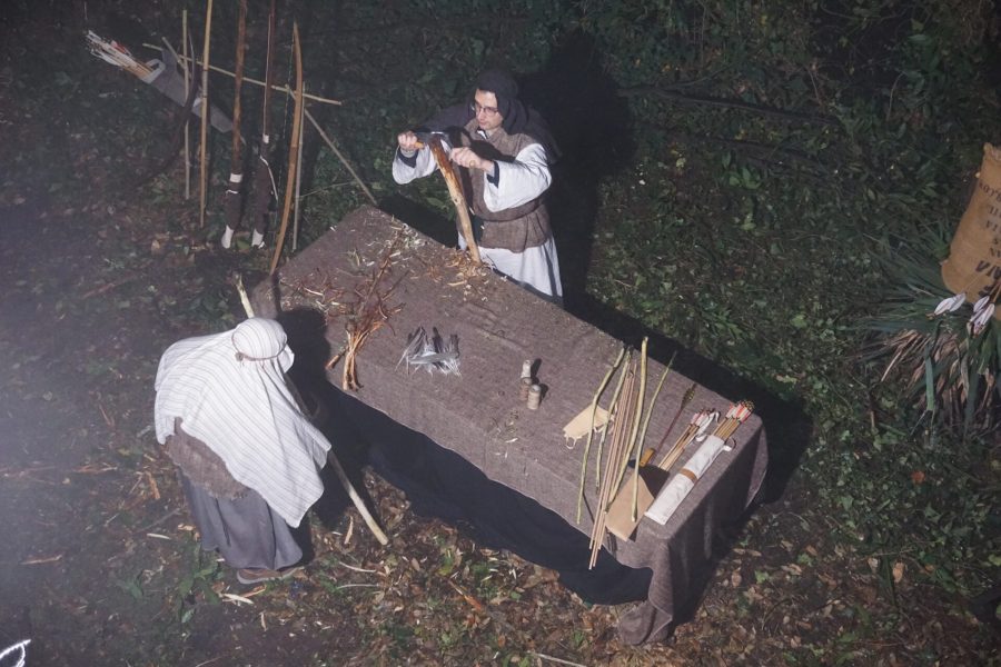 Presepe Vivente di Zavattarello, edizione 2022: la scena del Mastro Arcaio