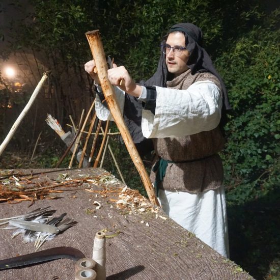 Presepe Vivente di Zavattarello, edizione 2022: la scena del Mastro Arcaio