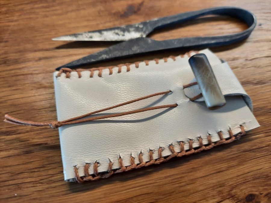 Scissors case for historical reenactment