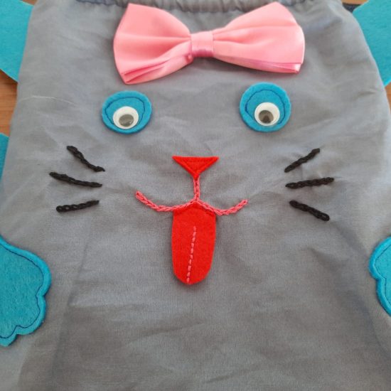 Cat bag for kindergarten