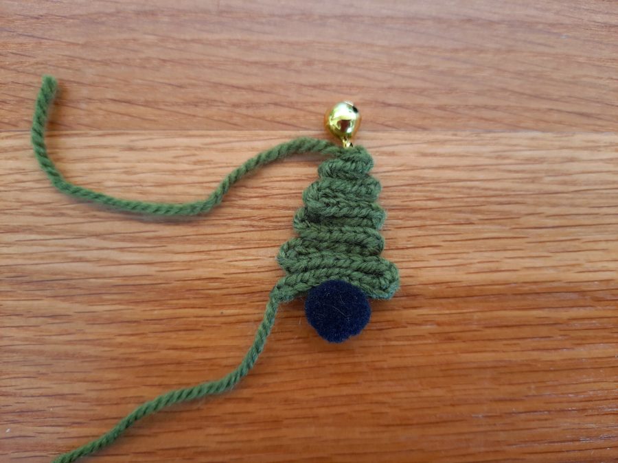 Lucet Christmas projects: hanging Christmas tree