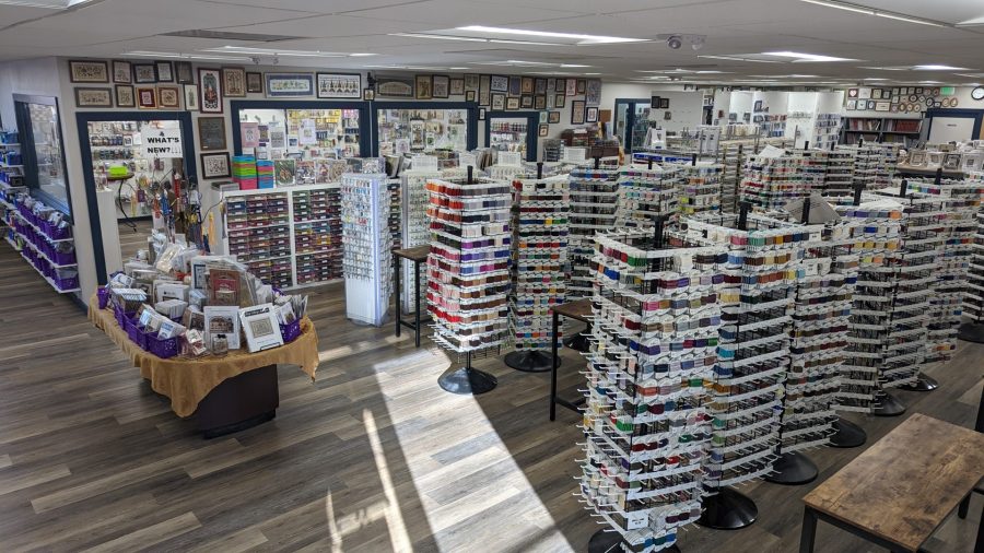A Stitching Shop, Denver, Colorado (USA): the entry