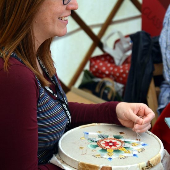 Liz Tapper of Lenham Needlecraft