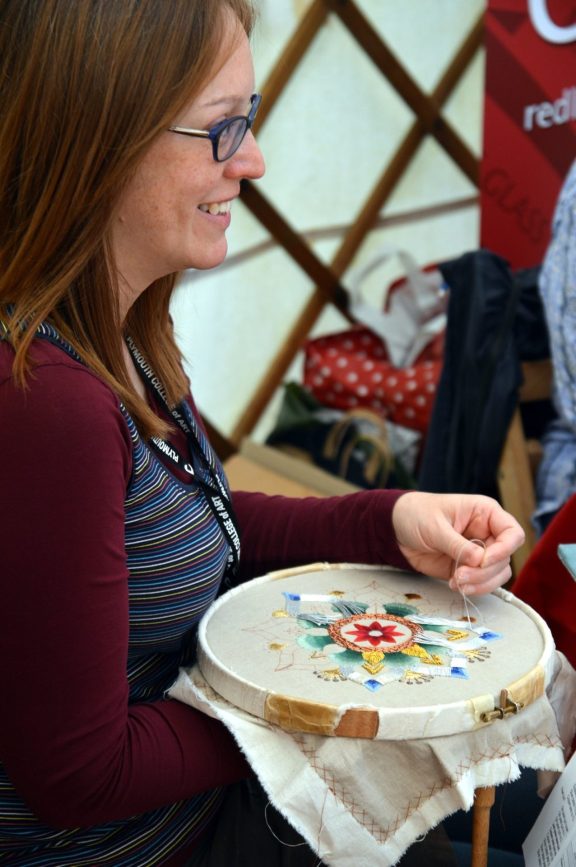 Liz Tapper of Lenham Needlecraft