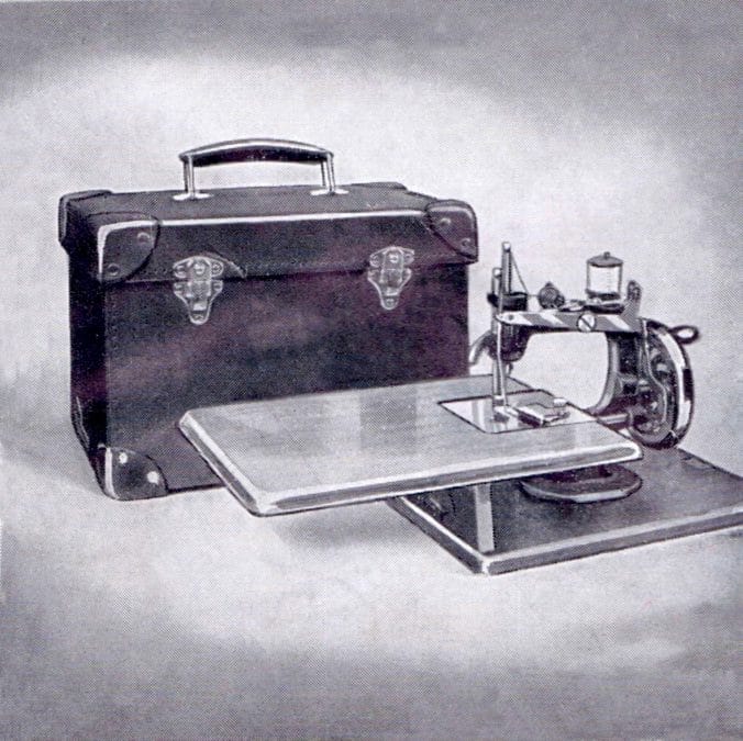 Essex Miniature Sewing Machine Mk1: company illustration