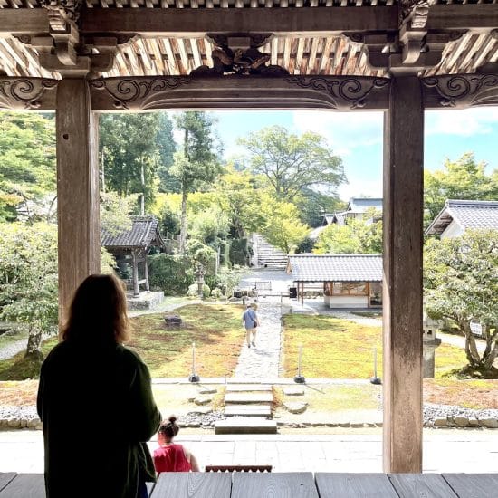 Photo from one of the Textile Tours of Japan with Nancy McDonough of Kyoto Kimono
