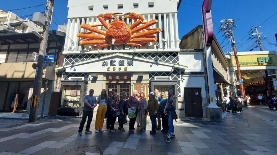 Photo from one of the Textile Tours of Japan with Nancy McDonough of Kyoto Kimono
