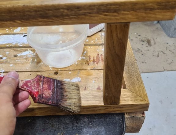 Making our custom wall shelves