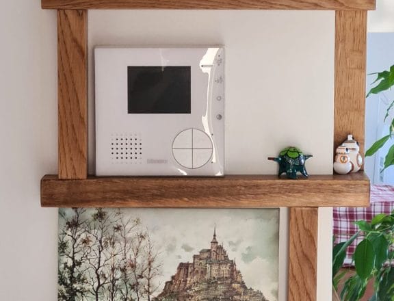 Custom wall shelves