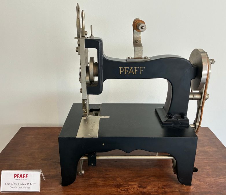 One of the earliest Pfaff sewing machines