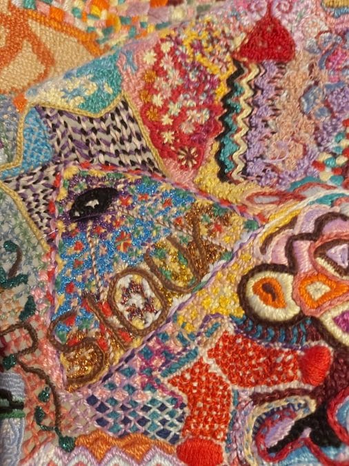Owen Kelly's "Memory Skirt", detail