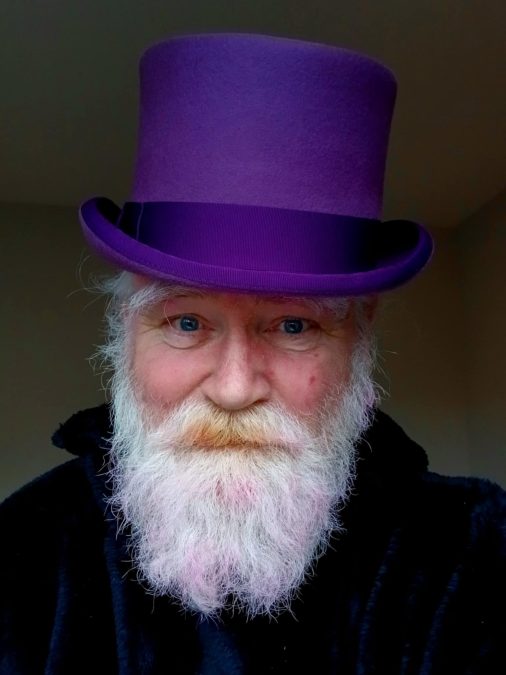 The Irish embroidery artist Owen Kelly aka Slavetothestitch