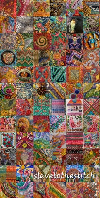 The large quilt by Owen Kelly