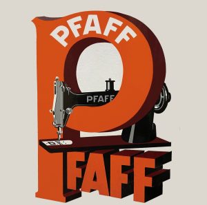 Vintage PFAFF logo