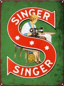 Vintage Singer logo