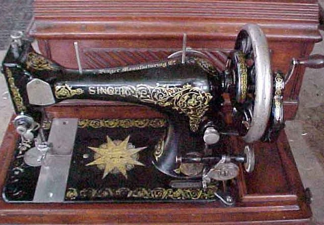 Singer decal set Scrolls and Roses Variant (Indian Star)