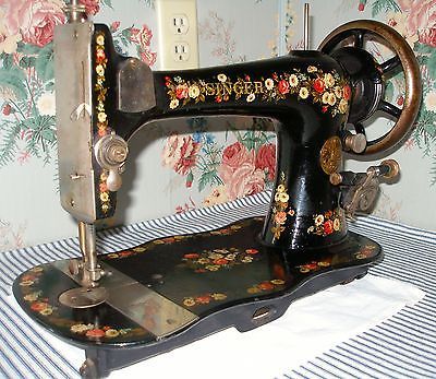 Singer decal set Painted Roses and Daisies (Flowers)