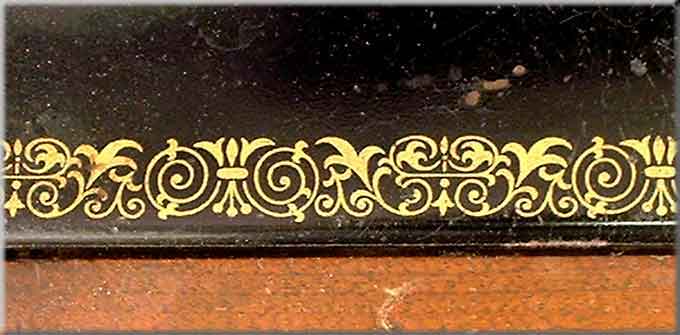 Singer decal set Wrought Iron
