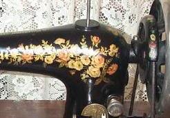 Singer decal set Painted Roses and Daisies (Flowers)