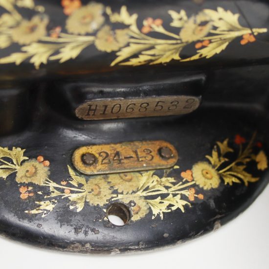 Singer sewing machine with Redberry decals
