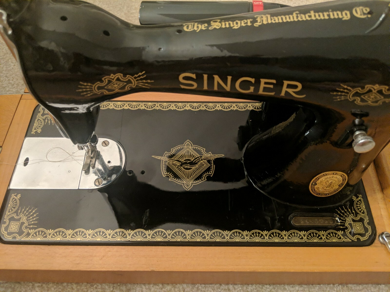 Singer decal set RAF