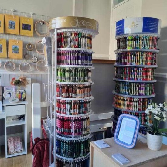 The Stitching Lady, Scarborough (UK)