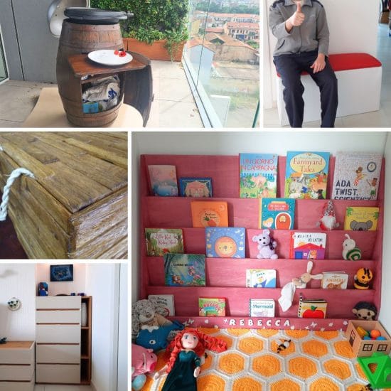 Custom furniture we built for our home