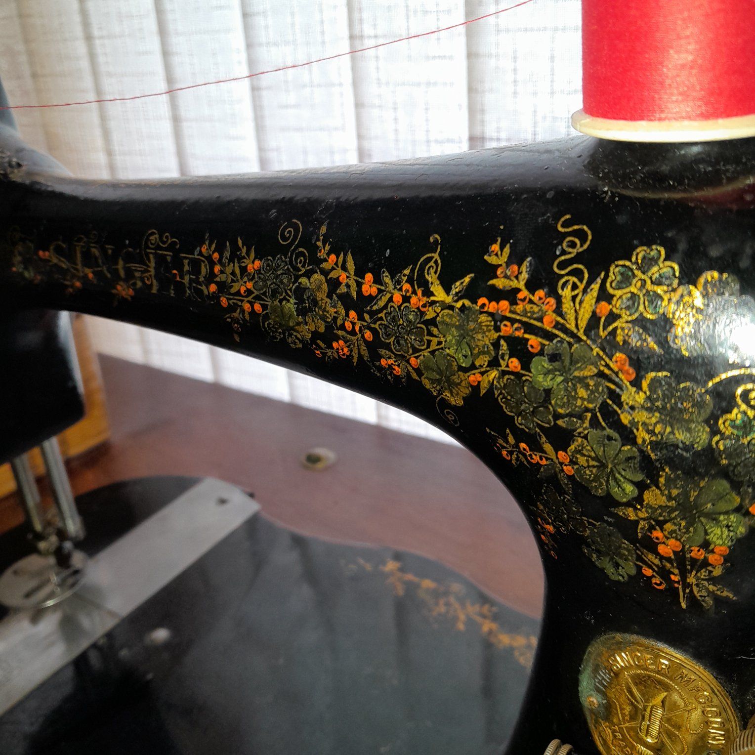 Singer decal set Floral (Fiddlebed)