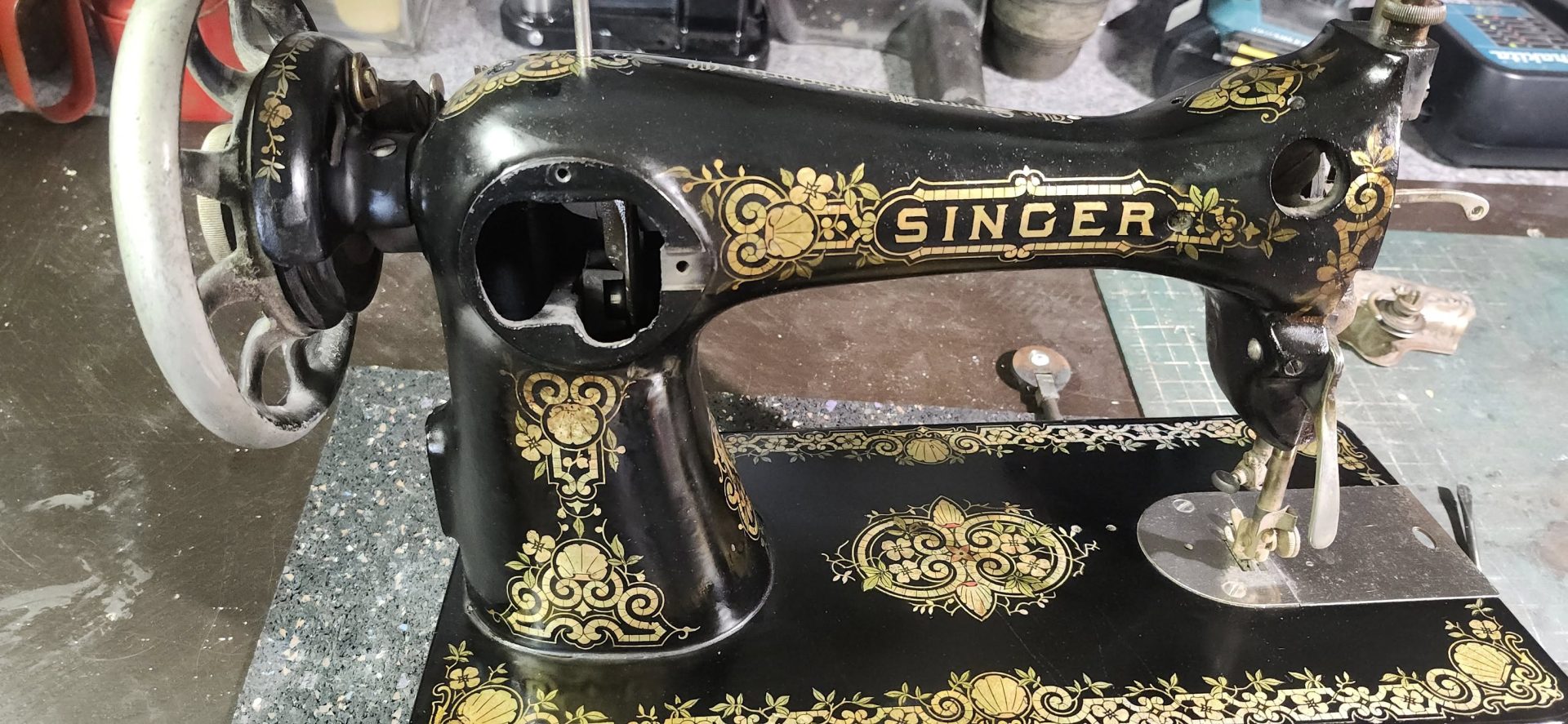 Singer decal set Tiffany (or Gingerbread)