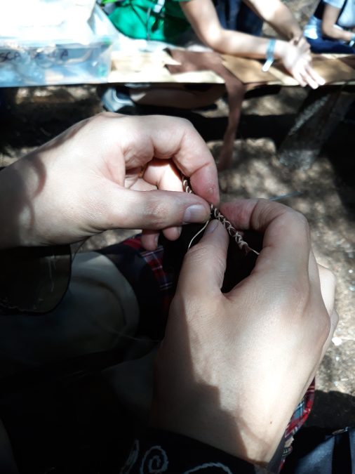 Celtica Valle d'Aosta: leather bag workshop